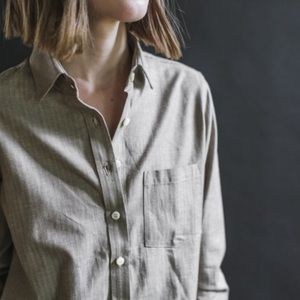 Tradlands Jessica Fallow Button Down Shirt XXS